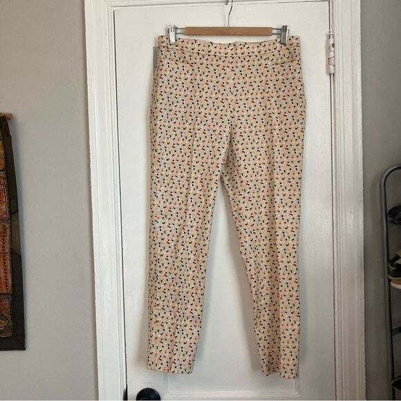 Akris Punto Franca Ankle Pants in Memphis Bell Air Print Size 8 - Picture 1 of 5